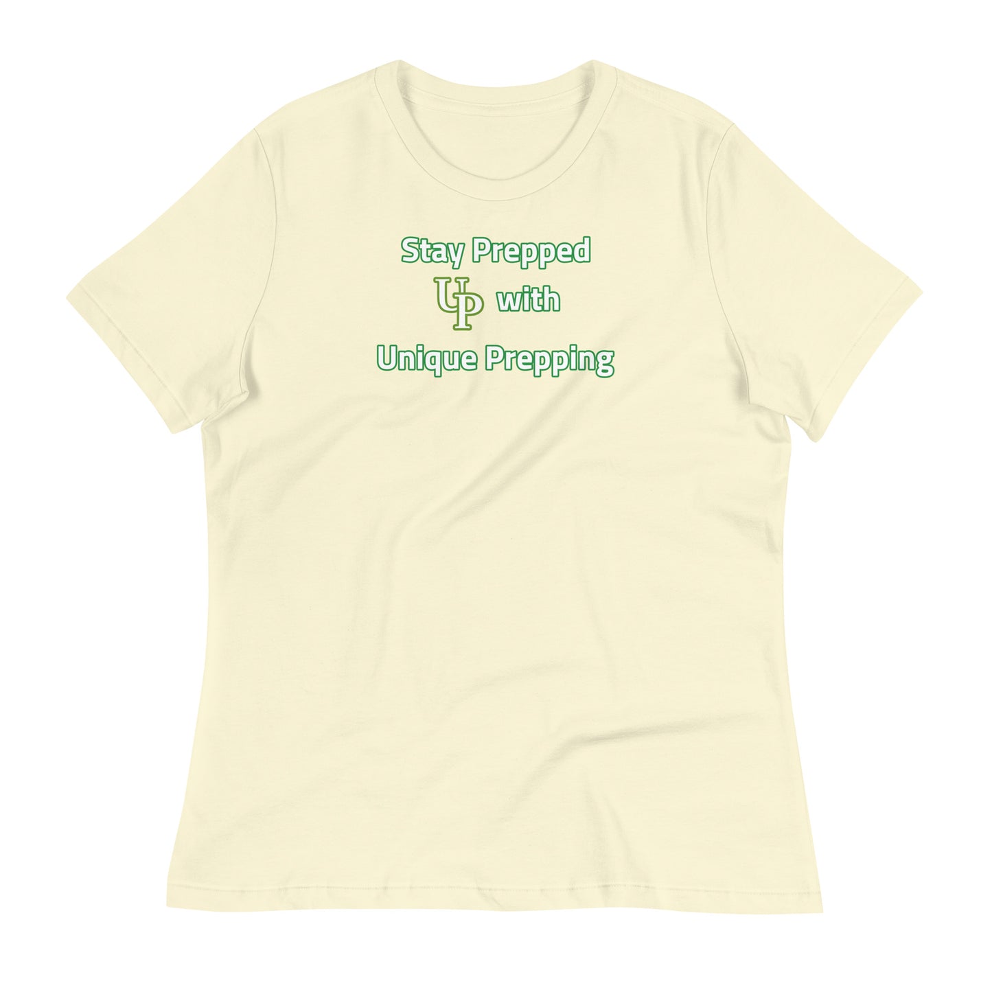 Stay Prepped UP with Unique Prepping Women's T-Shirt