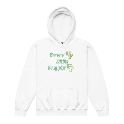 Prayed UP While Preppin' UP Youth Hoodie