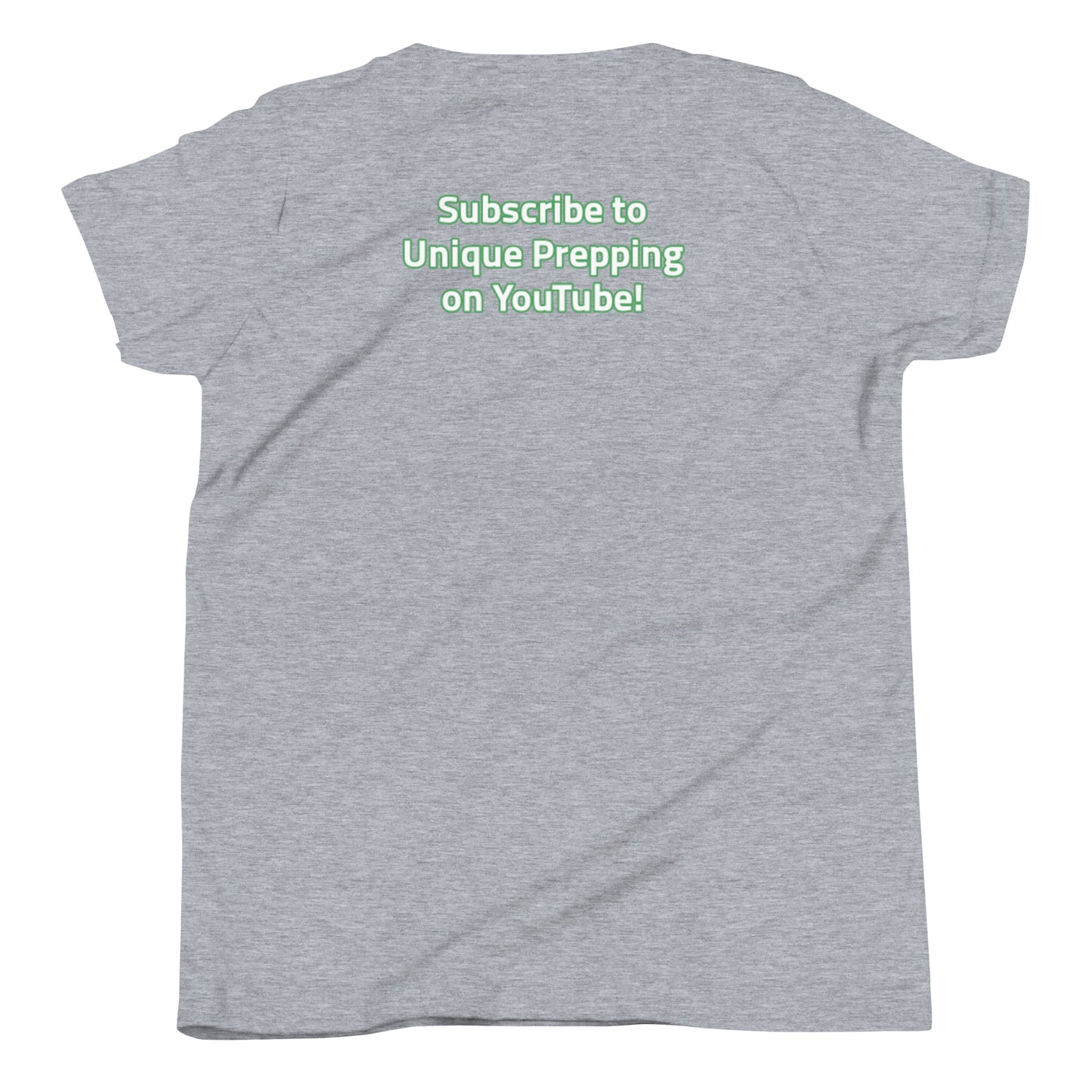 Stay Prepped UP with Unique Prepping Youth T-Shirt