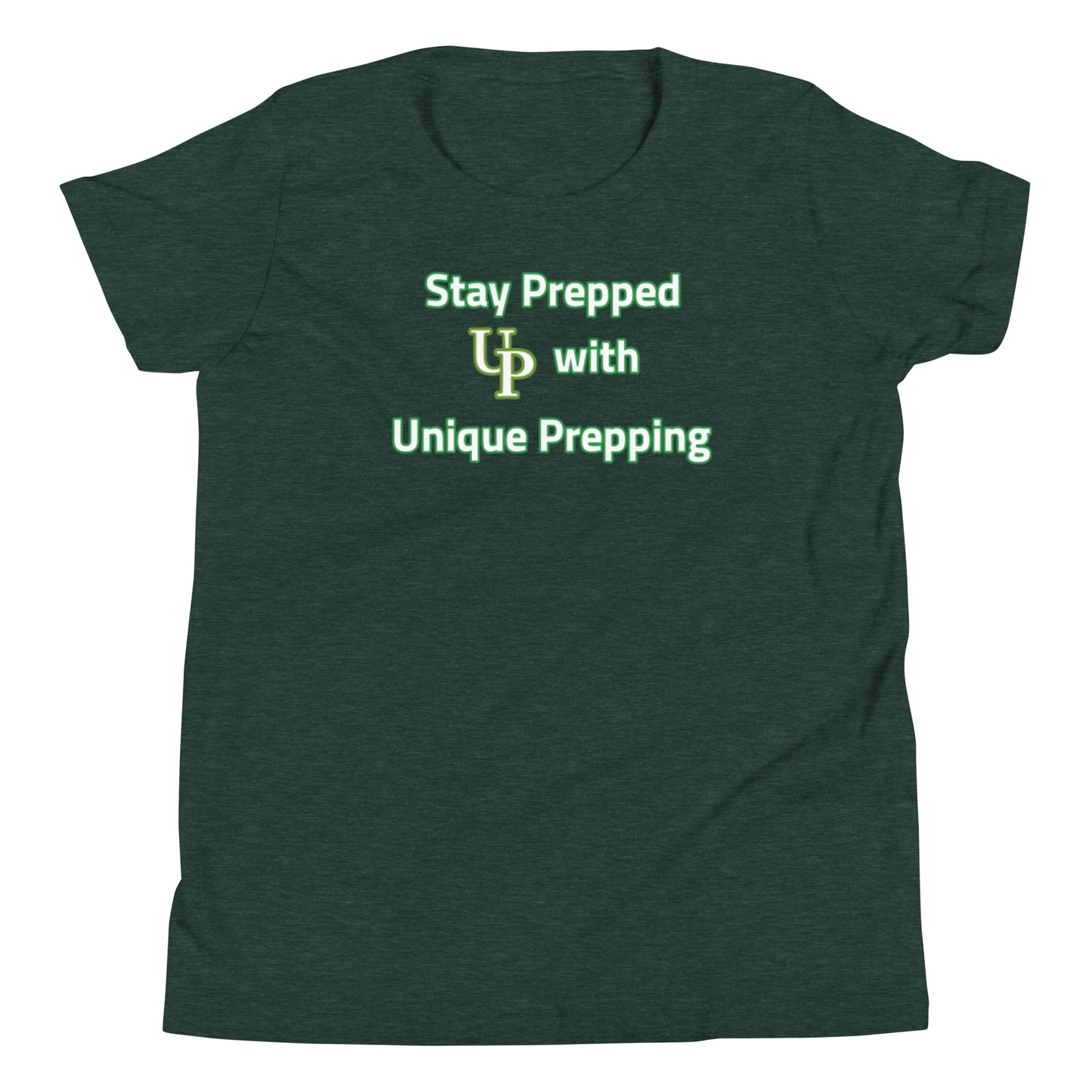 Stay Prepped UP with Unique Prepping Youth T-Shirt