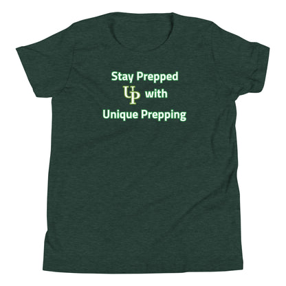 Stay Prepped UP with Unique Prepping Youth T-Shirt